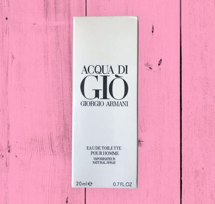Acqua Di Gio EDT 20ml Lazada PH