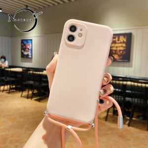 CN Slingcase Softcase Casing Candy macaroon pelindung kamera polos tali lanyard casing hp VIVO V11 V15 V15 PRO V17 V19 V20 V20 SE V21 4G V21 5G I QOO NEO SI [SM]