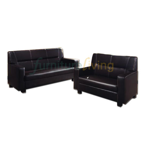 HighBack Faux Leather Sofa (3 Seater) Lazada Singapore