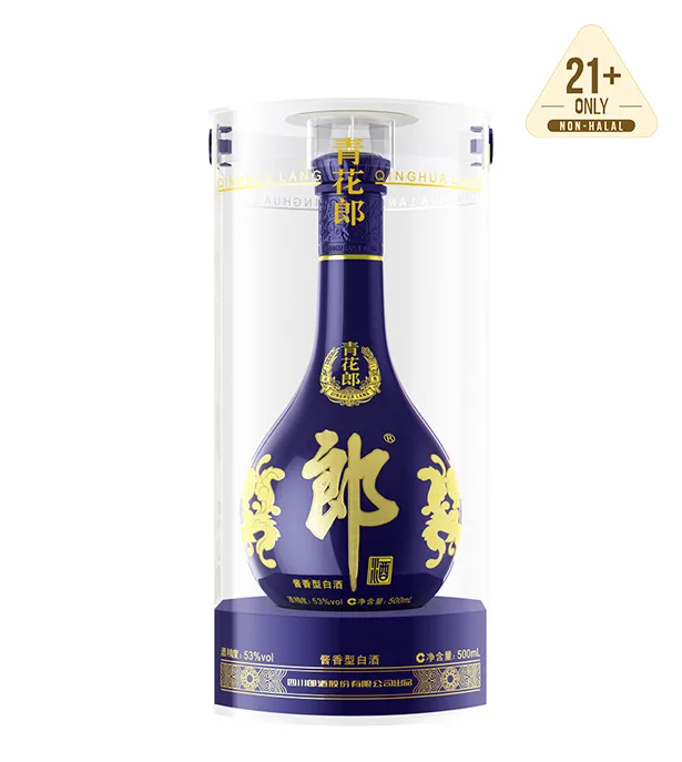 青花郎 QINGHUA LANG 中国白酒 Langjiu Qinghua lang 375ml 青花郎酱香型白酒$129 - Uncle Fossil