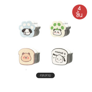 🔷ส่งด่วน🔷 (4 ชิ้น) ฟองน้ำขัดอเนกประสงค์ ขัดกระจก มีกาวติดกระจกด้านหลัง คละลาย