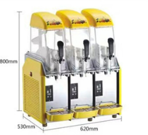 เครื่องทำน้ำแข็งไส/เครื่องละลายน้ำแข็งเชิงพาณิชย์/เครื่องผลิตน้ำผลไม้เย็น/เครื่องดื่มสมูทตี้อัตโนมัติ/เครื่องทำน้ำแข็งไสเบียร์อัตโนมัติ 12 ลิตร/24 ลิตร/36 ลิตร