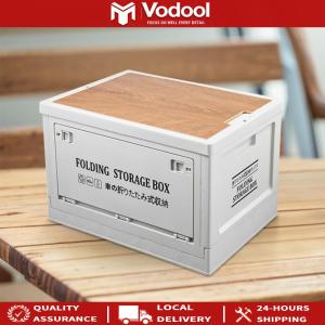 【HOT】 20/30L Camping Storage Box Large Capacity Camping Picnic Box Multifunctional Foldable Storage Bin for Camping Items