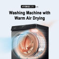 Panasonic Care+ Edition 10kg Front Load Washer NA-V10FR1BSG with Blue Ag+. 