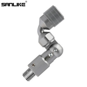 SANLIKE Aluminum Alloy Folding Joint 12mm Standard Head Quick Release Connector for Fishing Landing Net Head