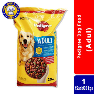 PEDIGREE Adult Dog Food Per Kilo in Beef & Vegetable Flavor 20kg By furr white pet shop