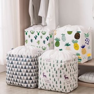 Túi Đựng Chăn Màn Dây Rút Cỡ Lớn Giỏ Đựng Đồ Quần Áo - Cỡ Lớn/ Hình Chữ Nhật A1072