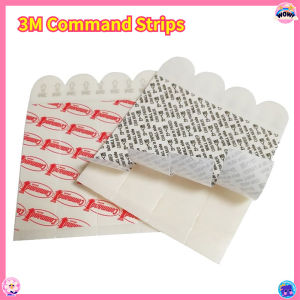 8PCS/Pack 3M Command Strips Refill Strips Non-trace Picture Hanging Hook Removable Double Sided Tape for Photo Frame