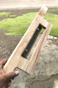 Alat pencacah gedebog / pohon pisang untuk bahan fermentasi pakan ternak