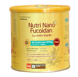 [Mẩu mới 2025] Thực Dưỡng Miễn Dịch Nutri Nano Fucoidan hộp 500g