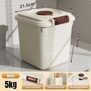 【SG Stock】Rice Storage Grain Container Kitchen Grain Storage Cereal Rice Bucket Insect 米桶