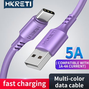 HKRETI official authentic brand Type C cable USB Type C to USB 2.0 fast charge 3.0 and sync data cable suitable for Xiaomi Samsung Galaxy A30 / A50 / A70Note 9 S9 S8 Huawei nova 3/4/5 / P9 / Pad M5 charging cable