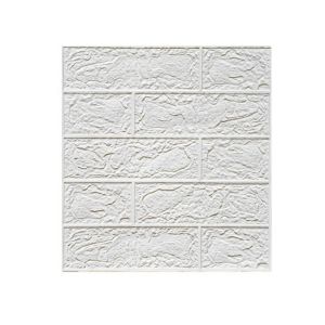 MALI STORE 2 DIY 3D Imitation Brick Wall Stickers Peel and Stick Waterproof Decorative Stickers Practical 3538.5CM Background Wallpaper For Home Living Room Kitchen