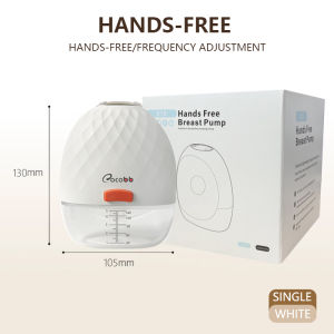 COCOBB Wearable Electric Hands-Free Breast Pump Upgraded to Hospital-Grade Safety Materials Rechargeable Breast Pump