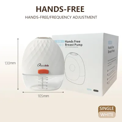 COCOBB Portable Double Electric Pump Painless Massage Rechargeable Breast Pump Breast Massager