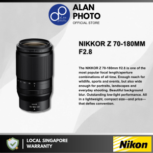 Nikon NIKKOR Z 70-180mm F2.8 Lens | Nikon Singapore Warranty