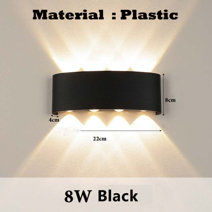Led Wall Lamp Indoor Outdoor Lighting For Home Modern Nordic Style Wall