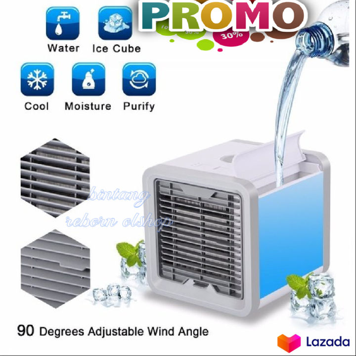 PROMO~AC Mini Portable AC Portable USB Air cooler Ultra 2-16 Arctic Air  Conditioner 8W Penyejuk Ruangan~BRO Lazada Indonesia