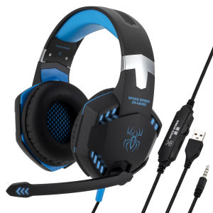 Cross-Border G2000 E-Sports Headset for PUBG Gaming Wired Headphones with Light and Deep Bass