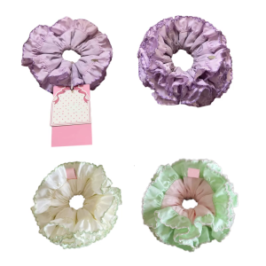 Dây Buộc Tóc cổ điển với Thiết kế xếp nếp trang trí tóc Phụ kiện tóc sang trọng cho phụ nữ thời trang tăng cường vẻ ngoài của họ