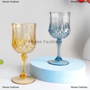 [COD] Home Fashion Plastic Champagne Flutes Acrylic Champagne Glasses Wine Cups Wedding Toasting Glasses For Birthday Wedding