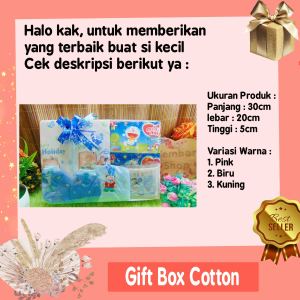kembarshop- [SUPER MURAH!] Hampers Baby Gift Kado Lahiran Bayi Newborn Diapers Cotton Buds FREE UCAPAN