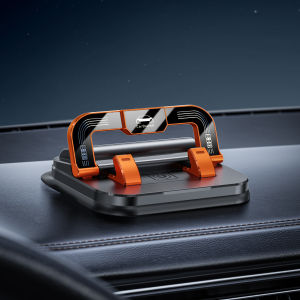 Car Mount Phone Holder with Navigation Plate Stylish Temporary Parking Card for Modern Driving Experience Simplistic Design