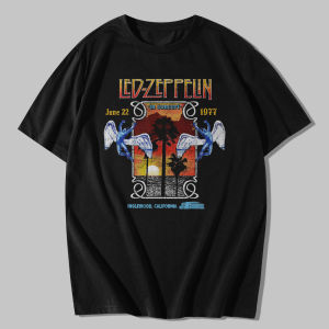 kaos band oversize led zeppelin inglewood rock legend t shirt dewasa pria wanita