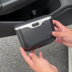 sapid Car Trash Can Door Storage Garbage Bin Organizer for BYD Seal Dolphin Seagull Song Plus Tang DM-i SEAL U Atto 3 Shark 6 B4K2H