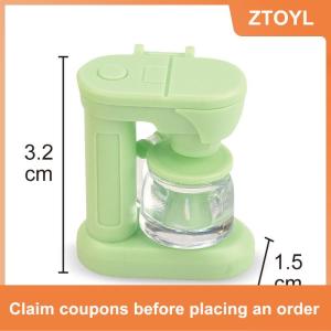 【ZTOYL】 1 Bộ 1:12 Dollhouse thu nhỏ Nồi cơm điện lò vi sóng Máy ép trái cây hấp trứng Nguồn cung cấp nhà bếp mô hình trang trí nội thất đồ chơi nhà búp bê phụ kiện