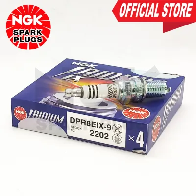NGK DPR8EIX-9 Iridium IX Spark Plug for Honda TMX155 (CDI) TMX125 ST & Alpha