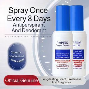 Portable Deodorant Spray Odor Control Sweat Protection Antibacterial Formula Underarm Freshness 48h Long Lasting Deodorant Antiperspirant Spray Odor Control Fragrance
