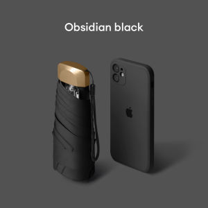 [Ready Stock] UPF50 Foldable mini umbrella cute Sun umbrella Portable  anti UV/Folding Umbrella  Rain Pocket Parasol Available use sunny and rainy 迷你雨伞