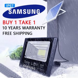 Solar Light Sensor Super Brilliant 1000W Outdoor LED Light Waterproof Energy Saving Solar Flood Street lamp