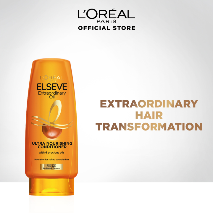 L'Oreal Paris Elseve Extraordinary Oil Ultra Nourishing Conditioner Hair Care 155ml (Perawatan
