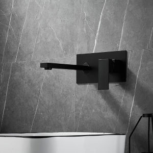 Basin faucet wall mounted 304 Stainless Steel Universal Bathroom Faucet Laundry Faucet