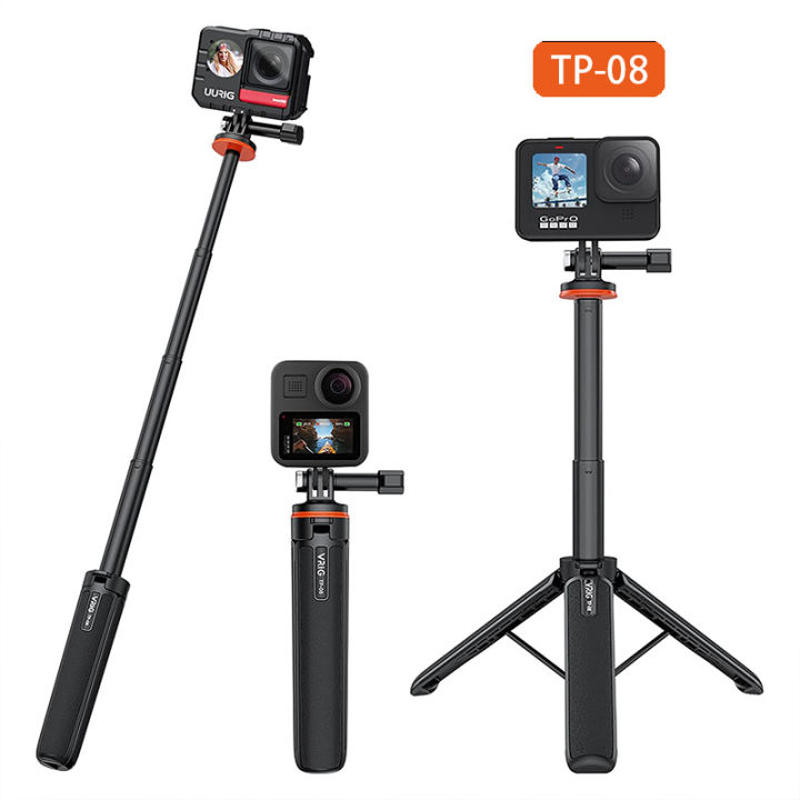 TP-08 Tripod Selfie Stick Extendable Camera Tripod for Insta360 X3