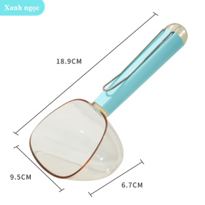 Muỗng xúc hạt cho Chó Mèo có rãnh kẹp miệng bịch tiện lợi (mẫu cải tiến) - Hara Pet Store