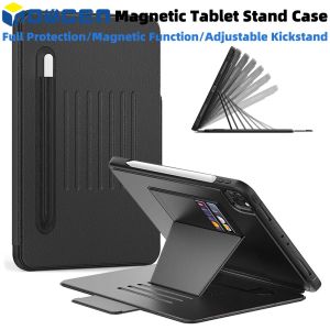 INOVAGEN Ốp Máy Tính Bảng Từ Tính Có Chân Đế Tích Hợp/Ốp Cho Pad 9 Air 5 Pro 11 Mini 6/Chống Sốc Có Khe Cắm Bút Hút Từ Tính Bảo Vệ Toàn Diện
