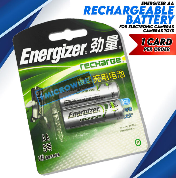 MW Energizer AA Rechargeable Battery – For Cameras, Toys, and ...
