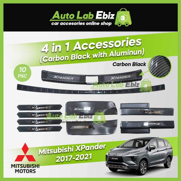 Mitsubishi Xpander 2017-2021 Inner Outer Rear Bumper Guard/Side Sill ...
