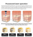 2in1 Pico Laser Plus Diode Picosecond Laser Tattoo Removal Q Switched Nd Yag Laser 755 808 1064nm Hair Removal. 