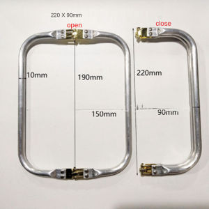 DIY Metal Purse Frame Handle Kiss Clasp Lock For Bag Sewing Craft Tailor Bag Accessories Frame For Purse Backpack Bags Parts