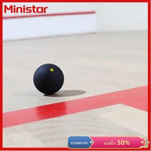 Ministar ลูกยางสควอชแบบมืออาชีพสำหรับไม้สควอชลูกจุดสีแดงสีน้ำเงินความเร็วสูงสำหรับผู้เริ่มต้นหรืออุปกรณ์ฝึกซ้อม