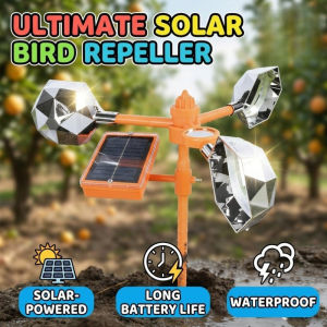 Solar Animal Repeller Ultrasonic Led Ip64 Waterproof Solar Powered 360 Coverage Garden Repels Pests