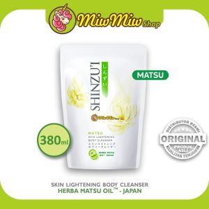 Shinzui Skin Lightening Body Cleanser Refill 380 ml (Shinzui Sabun Mandi Cair Kirei/ Matsu/ Sakura)