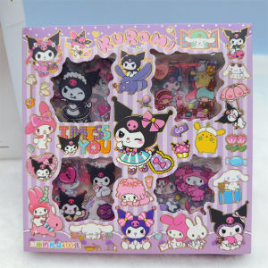 WEIHUIMEI Capybara สติ๊กเกอร์ทุงทุง สติ๊กเกอร์ ของเล่นเด็ก ทุงทุง Tung Tung Sahur สุ่มลาย