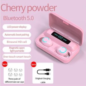 ♥100% ผลิตภัณฑ์ดั้งเดิม + Gratis Ongkir♥2025หูฟัง9D IA F9ของแท้ใหม่ TWS 5.1หูฟังบลูทูธหูฟังเอียบัดไร้สายกีฬาหูฟังเกมหู