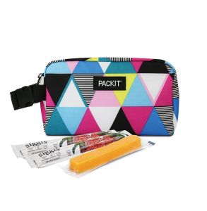 PackIt Freezable Snack Pouch reusable and chilling lunch bag suitable for infant milk keep chill for 5-8 hours
