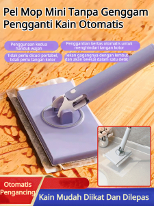 Pel otomatis / Kepala penggosok yang dapat diputar 360° / Penggosok otomatis tanpa kotoran